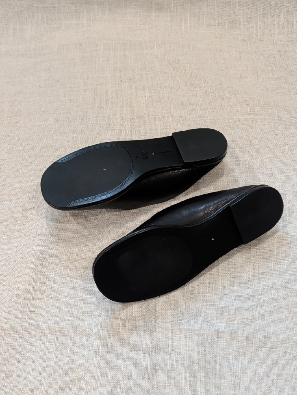 ZARA Leather Mule Loafers - Picture 6 of 8